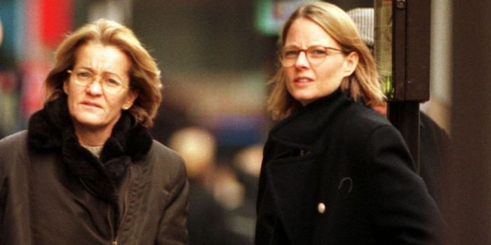 Jodie Foster and Cydney Bernard