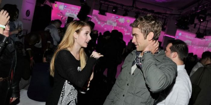 Emma Roberts and Chace Crawford