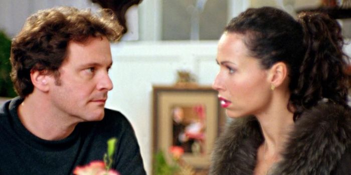 Minnie Driver and Colin Firth