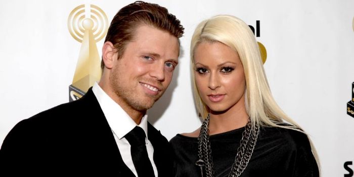 Mike Mizanin and Maryse Ouellet