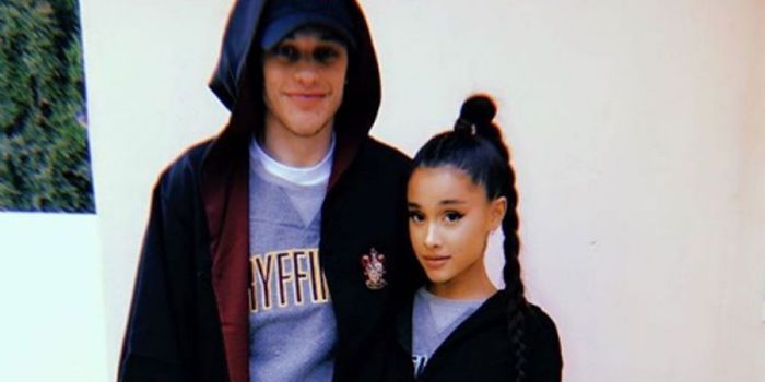 Pete Davidson and Ariana Grande