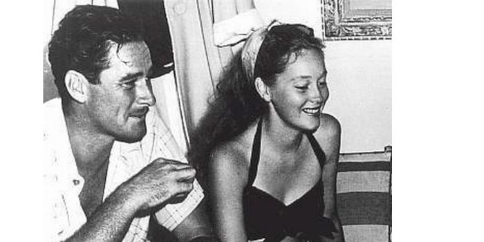 Errol Flynn and Nora Eddington