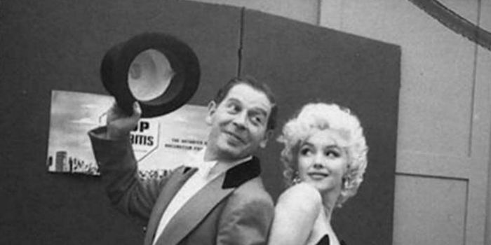 Marilyn Monroe and Milton Berle