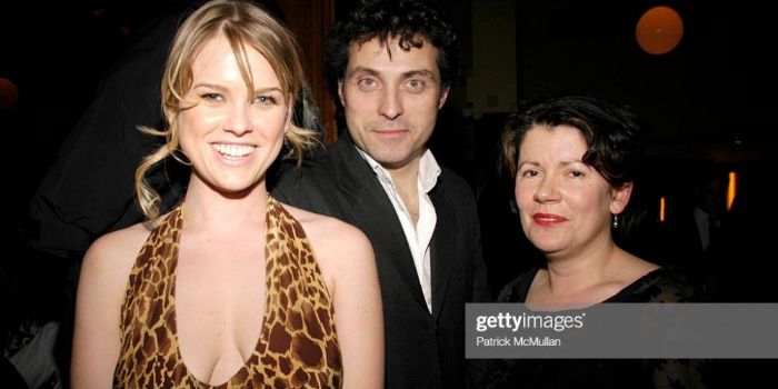 Alice Eve and Rufus Sewell