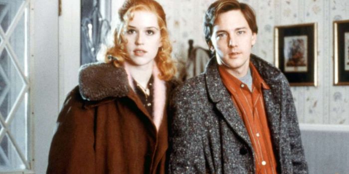 Molly Ringwald and Andrew McCarthy
