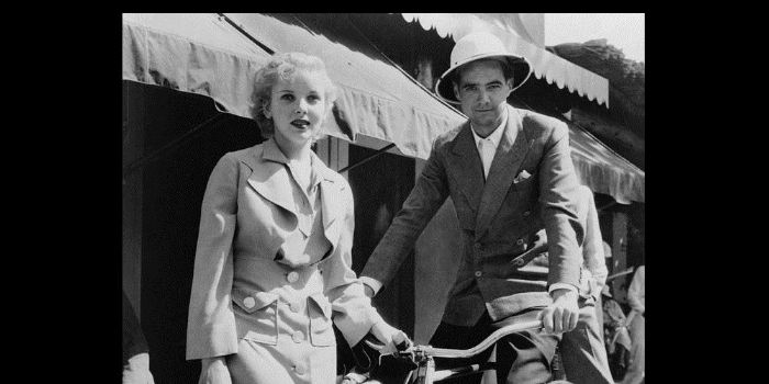 Howard Hughes and Ida Lupino