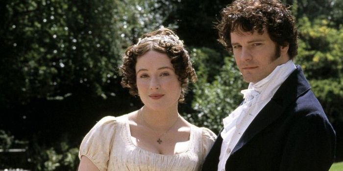 Colin Firth and Jennifer Ehle