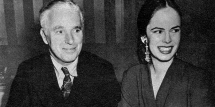Charlie Chaplin and Oona Chaplin