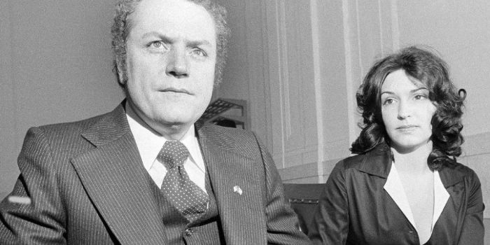 Larry Flynt and Althea Leasure