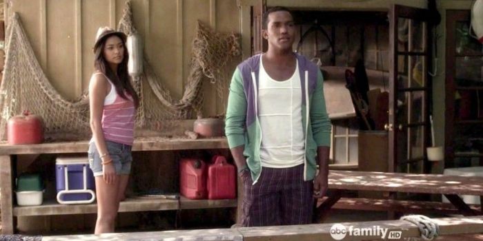 Shay Mitchell and Sterling Sulieman