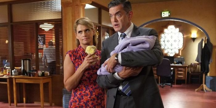 Kristy Swanson and Timothy Omundson