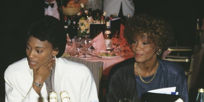 Whitney Houston and Robin Crawford