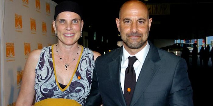 Stanley Tucci and Kate Tucci