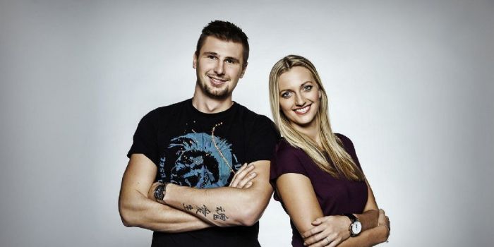 Petra Kvitová and Radek Meidl