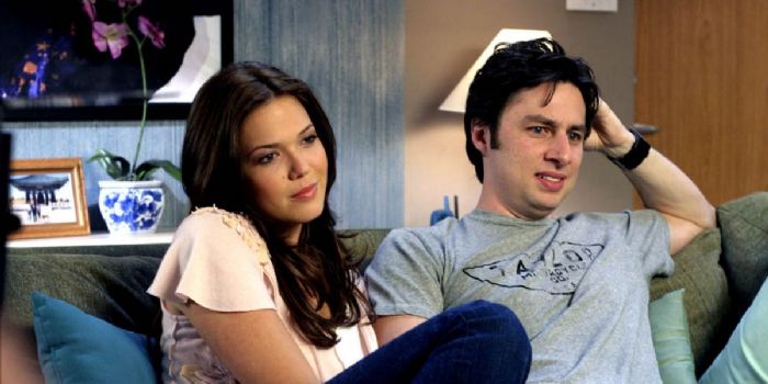 Mandy Moore and Zach Braff