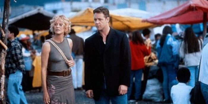 Meg Ryan and Russell Crowe