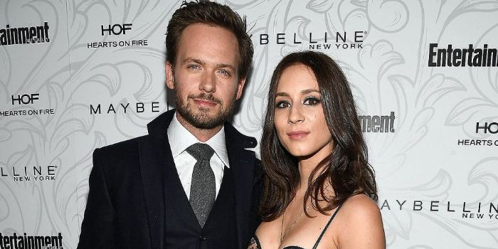 Patrick J. Adams and Troian Bellisario