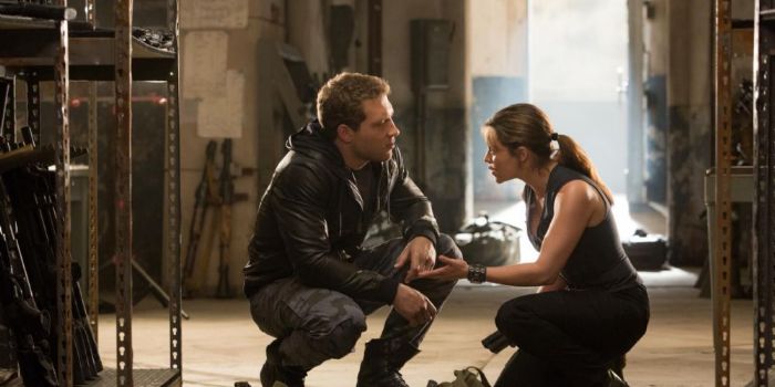 Emilia Clarke and Jai Courtney