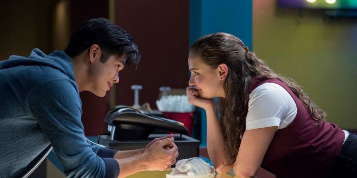 Katherine Langford and Ross Butler