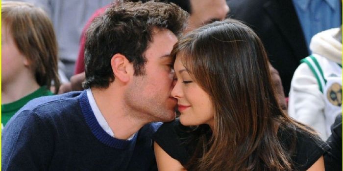 Josh Radnor and Lindsay Price