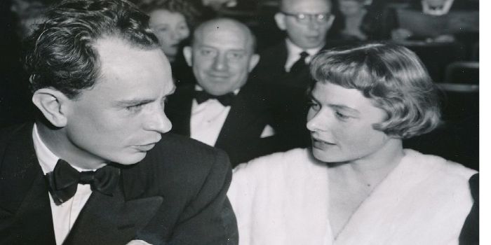 Ingrid Bergman and Petter aron Lindström