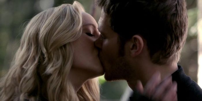 Candice Accola and Joseph Morgan