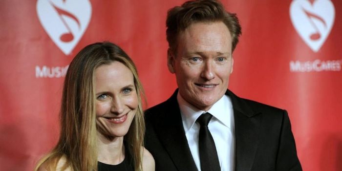 Conan O'Brien and Liza Powell