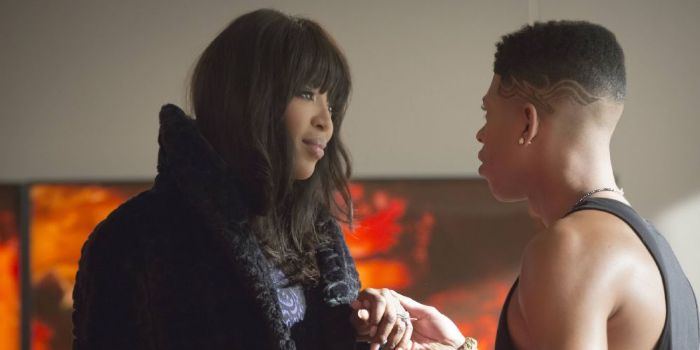 Naomi Campbell and Bryshere Gray