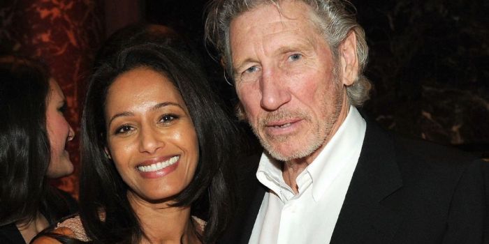 Roger Waters and Rula Jebreal