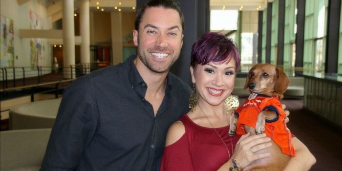 Diana DeGarmo and Ace Young