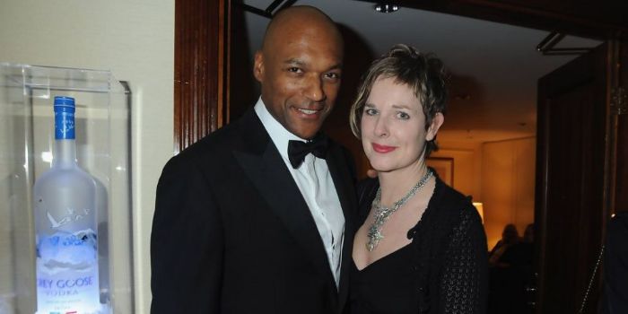 Colin Salmon and Fiona Hawthorne