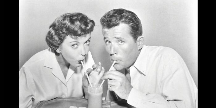 Howard Duff and Ida Lupino