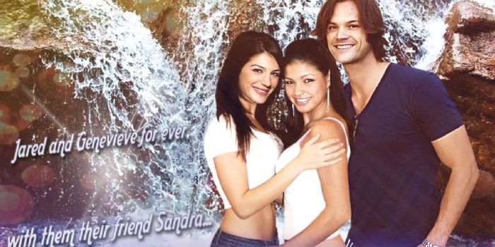 Jared Padalecki and Sandra McCoy