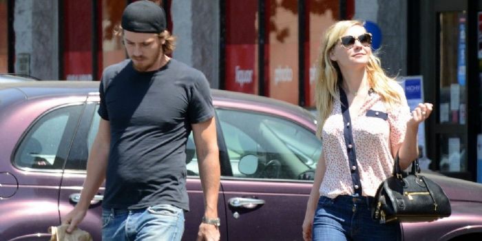 Garrett Hedlund and Kirsten Dunst