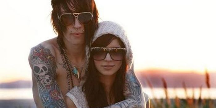 Hannah Beth and Trace Cyrus