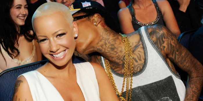 Wiz Khalifa and Amber Rose