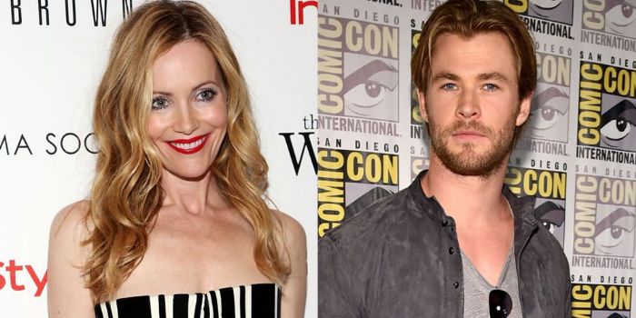 Chris Hemsworth and Leslie Mann