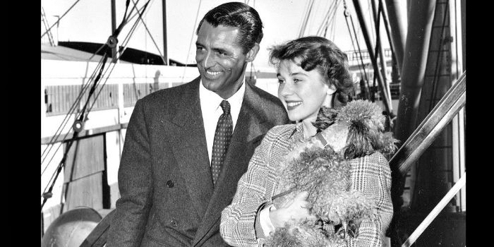 Betsy Drake and Cary Grant