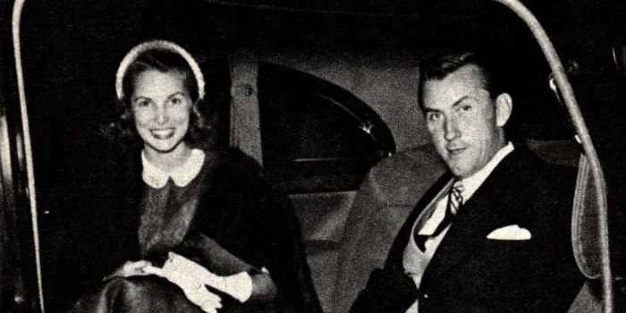 Arthur Loew Jr. and Janet Leigh