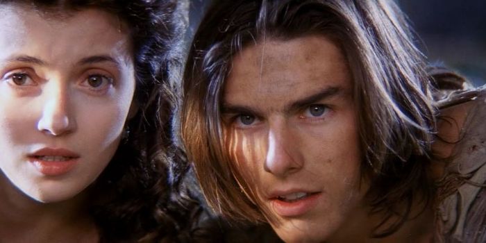 Tom Cruise and Mia Sara