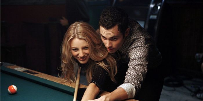 Blake Lively and Penn Badgley