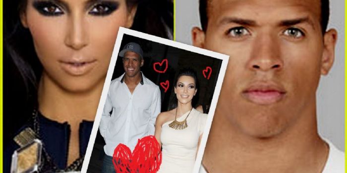 Miles Austin and Kim Kardashian