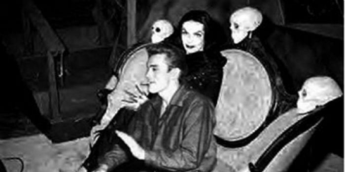 Vampira and James Dean