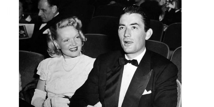 Gregory Peck and Greta Kukkonen