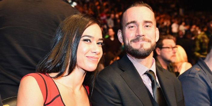 C.M. Punk and AJ Lee