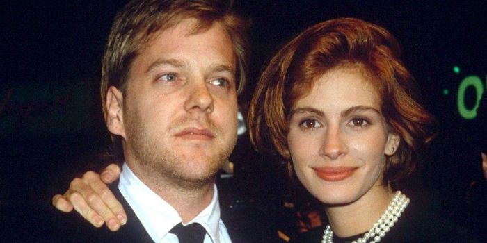 Julia Roberts and Kiefer Sutherland