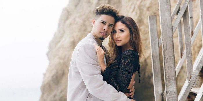 Catherine Paiz and Austin McBroom