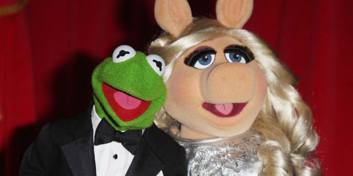 Miss Piggy and Kermit Frog