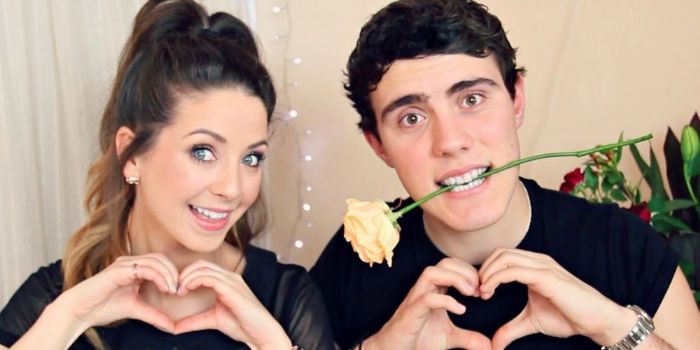 Alfie Deyes and Zoe Sugg