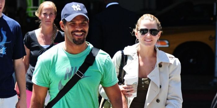 Amaury Nolasco and Jennifer Morrison